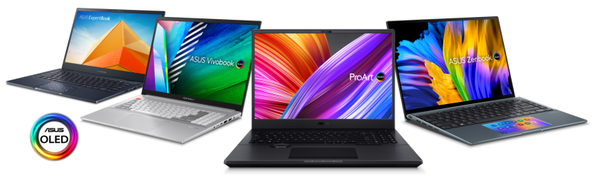 Laptops with OLED screen