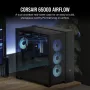 Corsair Dual Chamber PC Case , 6500D AIRFLOW , Black , Mid-Tower , Power supply included No , ATX