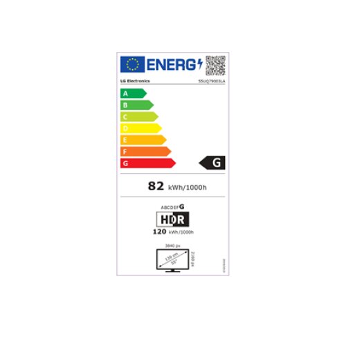 LG 55UQ79003LA 55 (139 cm) Smart TV WebOS UHD 3840 x 2160 Wi-Fi DVB-T/T2/C/S/S2