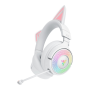 Razer Headset , Kraken Kitty V3 Pro , Bluetooth , Over-ear , Microphone , Wireless , White