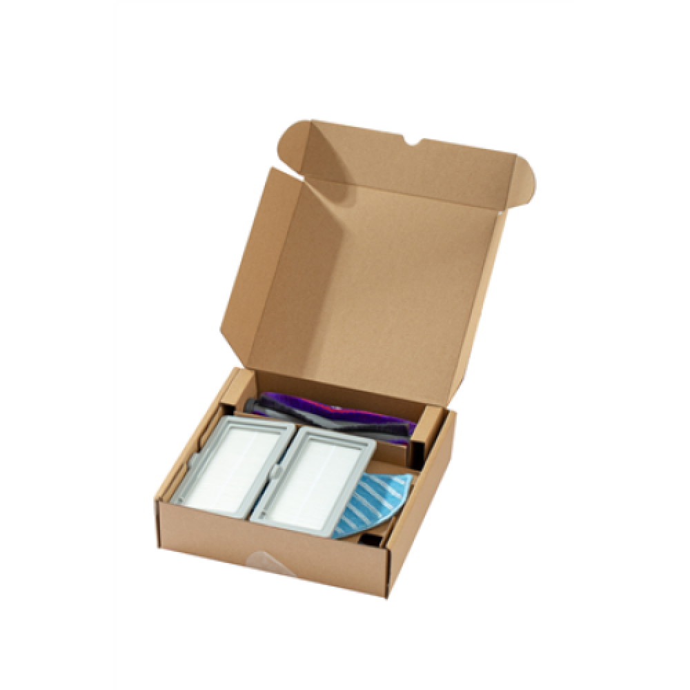 Midea i5C Spare Parts Kit 2x Side Brushes, 1x Cleaning Brush, 2x HEPA, 1x Mopping Cloth, 1x Roller Brush, Suitable for Robot Vacuum Cleaner i5C