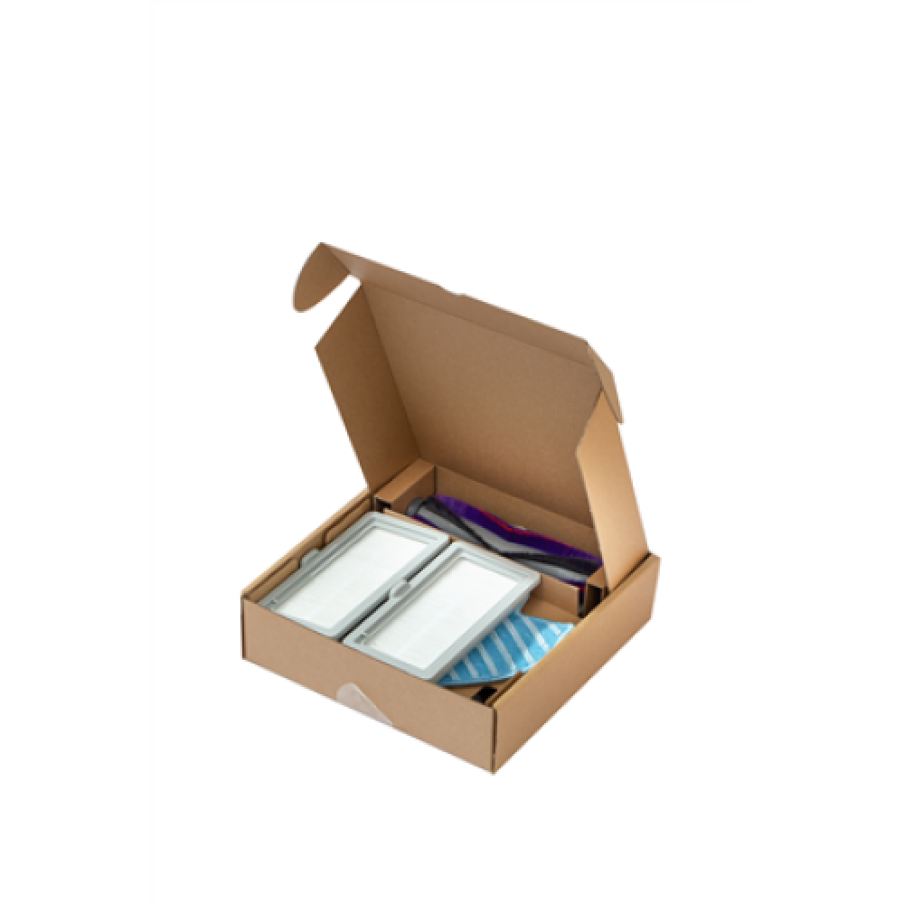 Midea i5C Spare Parts Kit 2x Side Brushes, 1x Cleaning Brush, 2x HEPA, 1x Mopping Cloth, 1x Roller Brush, Suitable for Robot Vacuum Cleaner i5C