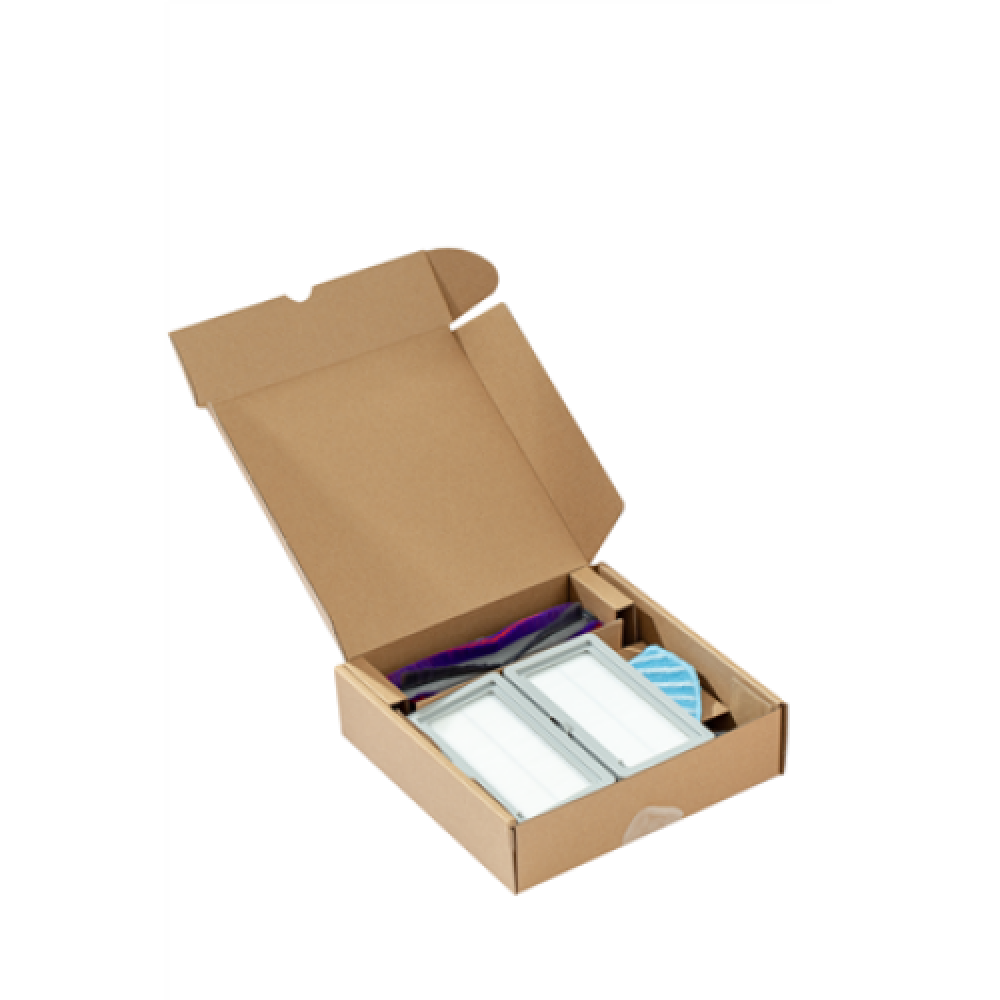 Midea i5C Spare Parts Kit 2x Side Brushes, 1x Cleaning Brush, 2x HEPA, 1x Mopping Cloth, 1x Roller Brush, Suitable for Robot Vacuum Cleaner i5C