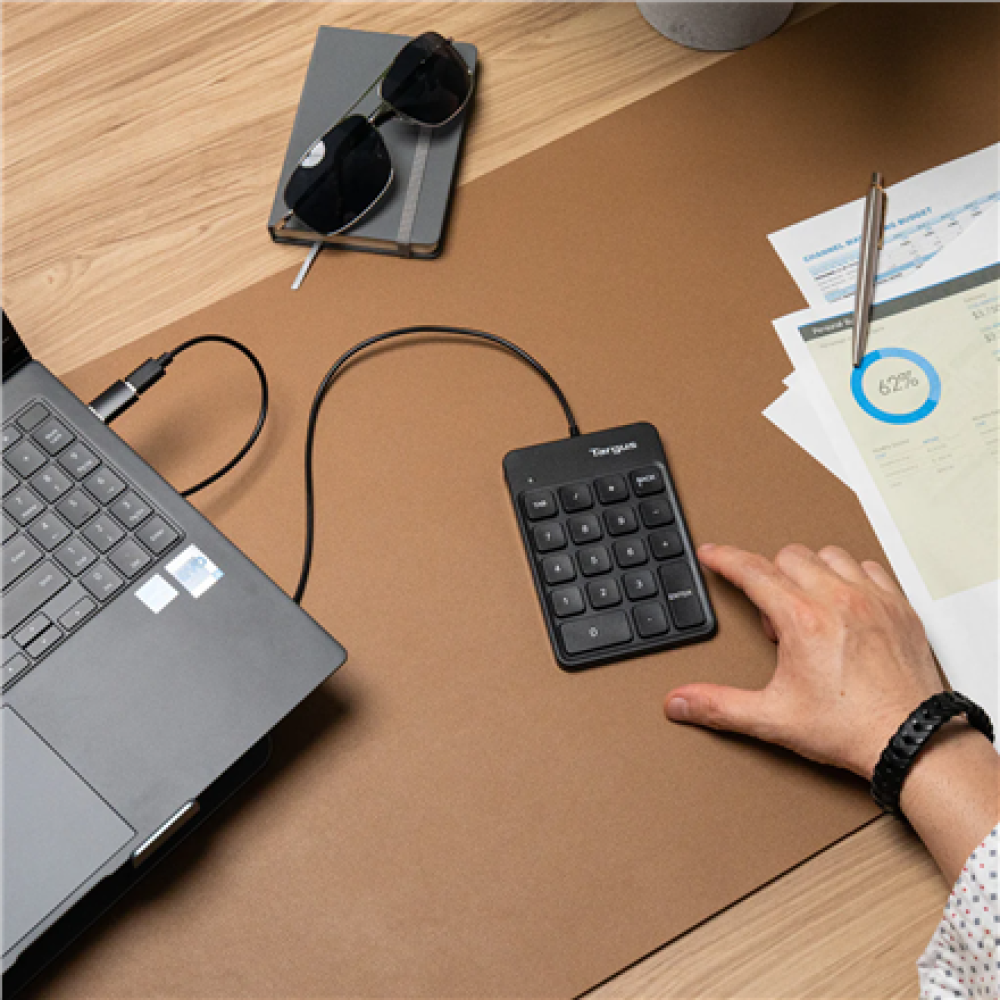 Targus , Numeric EcoSmart , Numeric Keypad , Wired , Black