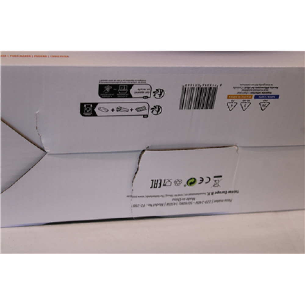 SALE OUT. Tristar Pizza maker , PZ-2881 , Pizza maker , 1450 W , DAMAGED PACKAGING