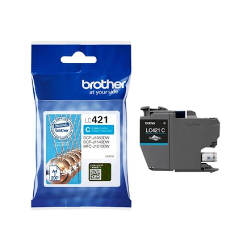 Brother LC421C , Ink Cartridges , Cyan