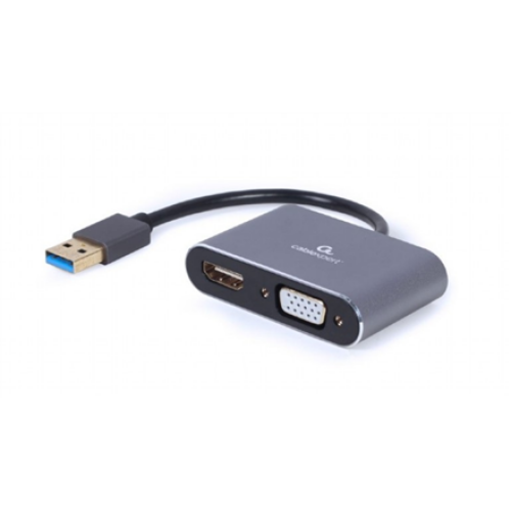 Cablexpert , USB display adapter , A-USB3-HDMIVGA-01 , USB 3.0 Type-A , 0.15 m