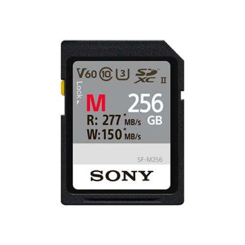 Atminties kortelė Sony SDXC Professional 256GB Class 10 UHS-II , Sony , SF-M Series UHS-II SDXC Memory Card , SFG2M , 256 GB , SDXC , Flash memory class 10
