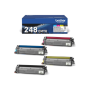 Brother TN-248VAL , Toner cartridge, Value pack with all 4 toners