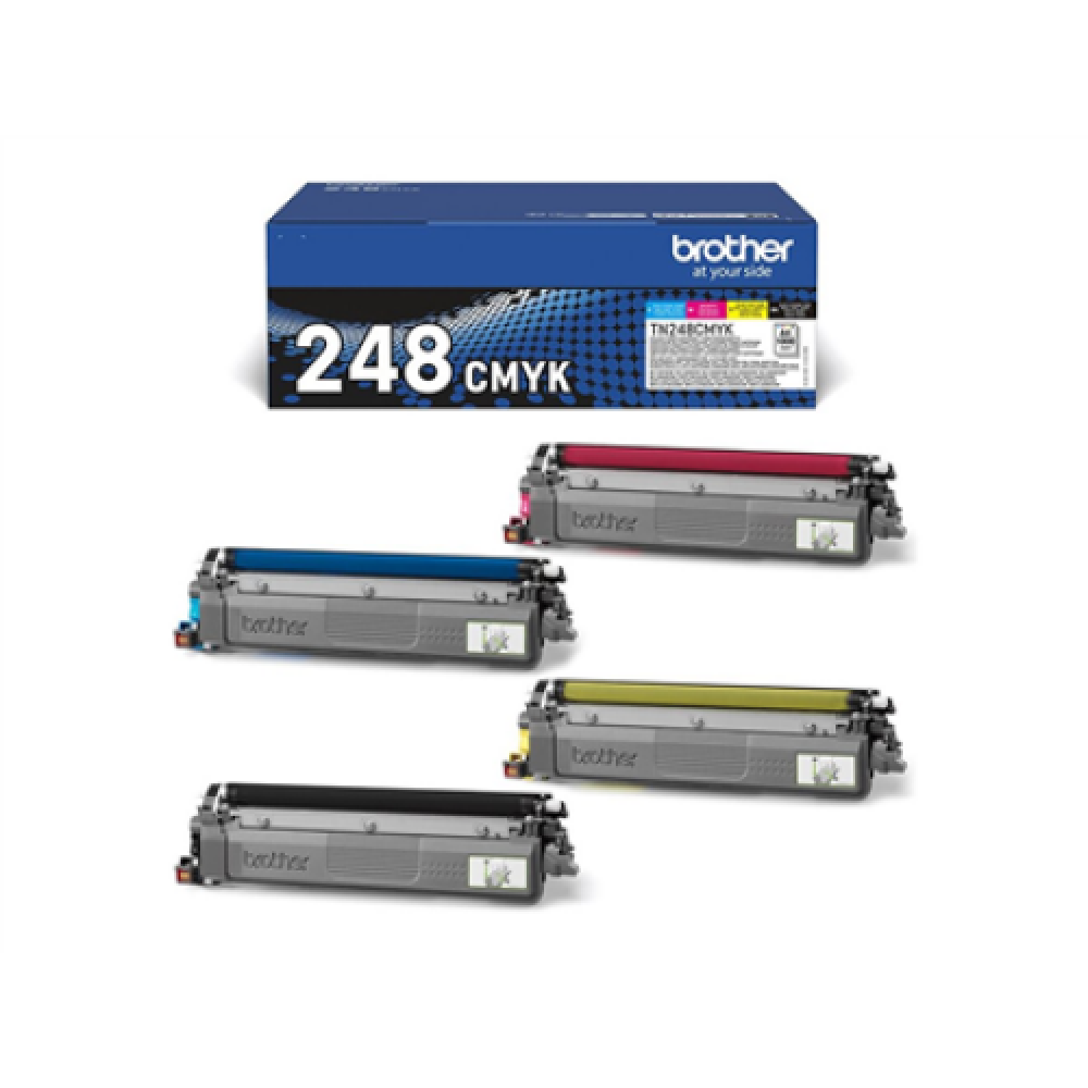 Brother TN-248VAL , Toner cartridge, Value pack with all 4 toners