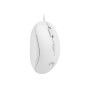 Natec Mouse Sparrow NMY-1188 wired, White, USB Type-A