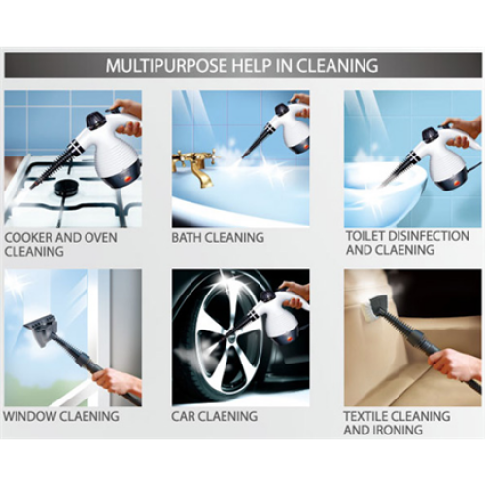 Camry , Steam cleaner , CR 7021 , Power 1100 W , Steam pressure 3.5 bar , Water tank capacity 0.35 L , White