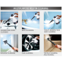 Camry , Steam cleaner , CR 7021 , Power 1100 W , Steam pressure 3.5 bar , Water tank capacity 0.35 L , White