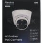 SALE OUT. Reolink PCRPD4K01 Smart 4K 125° View PoE Dome Camera , Reolink 4K Smart PoE Camera with Color Night Vision , RP-PCT8M , 24 month(s) , Dome , 8 MP , 2.8mm/F1.6 , IP67 , H.265/H.264 , MicroSD card slot, max. 512GB , UNPACKED, DEMO