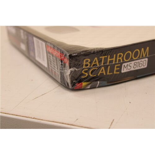 SALE OUT. Mesko , Scale , MS 8160 , Mechanical , Maximum weight (capacity) 130 kg , Accuracy 1000 g , White , DAMAGED PACKAGING, SCRATCHED