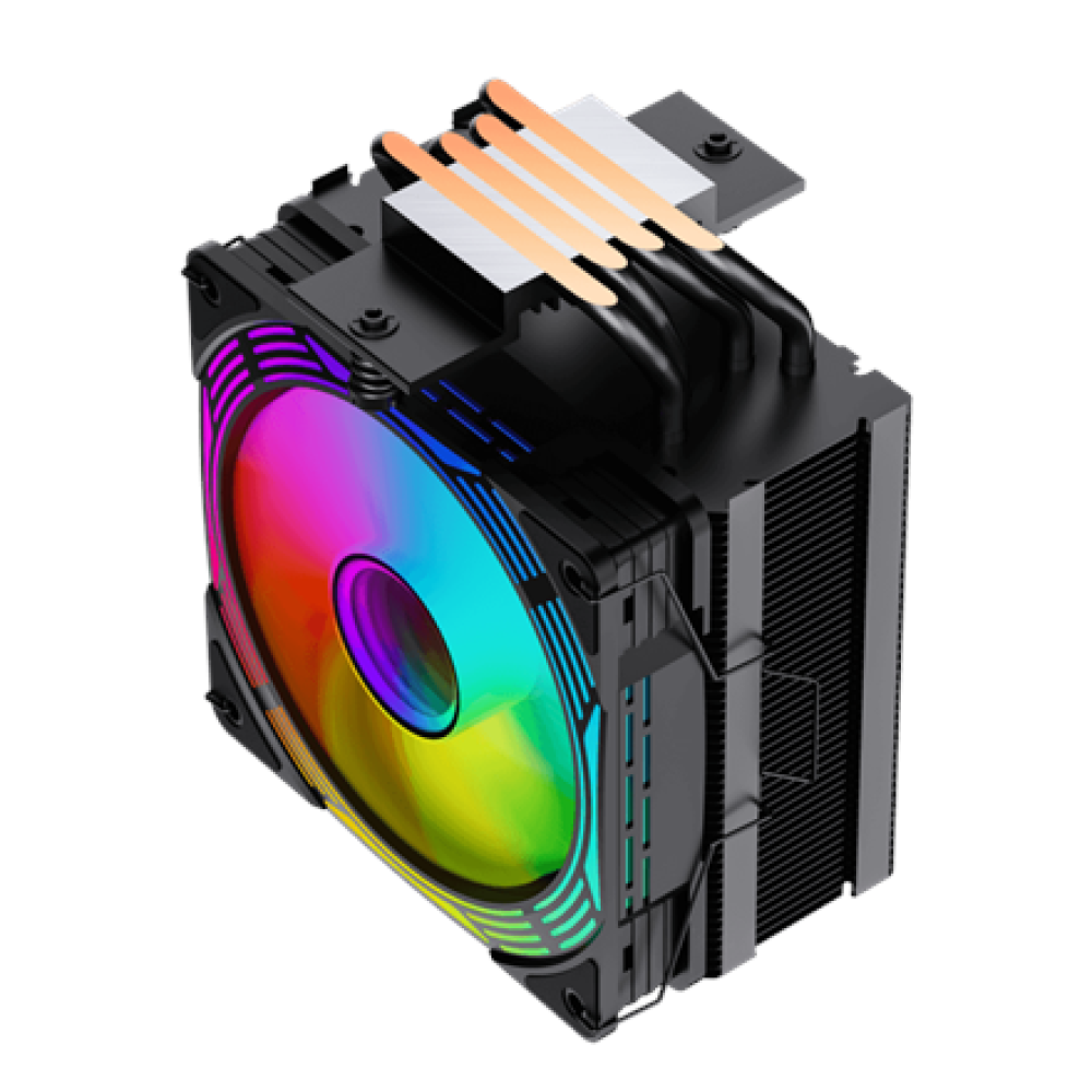 Gamemax CPU Air Cooler , ICE FORCE BK , Black