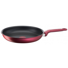 TEFAL , G2730572 Daily Chef , Frying Pan , Frying , Diameter 26 cm , Suitable for induction hob , Fixed handle , Red