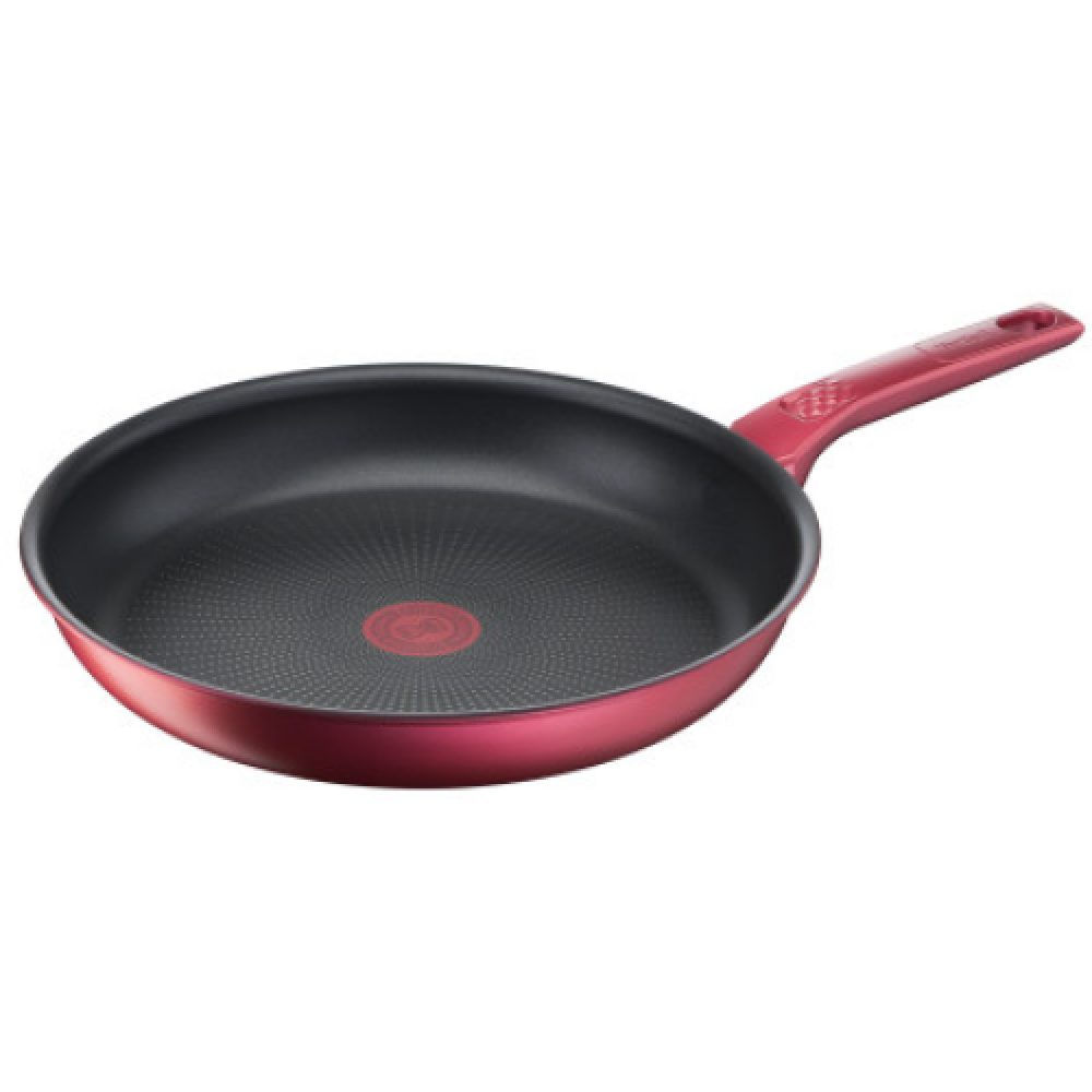 TEFAL , Frying Pan , G2730572 Daily Chef , Frying , Diameter 26 cm , Suitable for induction hob , Fixed handle , Red