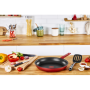 TEFAL , Frying Pan , G2730572 Daily Chef , Frying , Diameter 26 cm , Suitable for induction hob , Fixed handle , Red