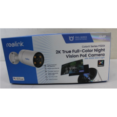 SALE OUT. Reolink ColorX Series P320X 2K 4MP True Color Night Vision PoE Camera , Reolink , 2K True Color Night Vision PoE Camera , ColorX Series P320X , 18 month(s) , Bullet , 4 MP , 4mm/F1.0 , IP67 , H.264 , Micro SD, Max. 256GB , DEMO