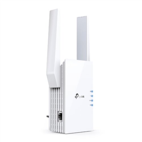 TP-LINK , Range Extender , RE605X , 802.11ax , Mesh Support No , 574+1201 Mbit/s , 10/100/1000 Mbit/s , Ethernet LAN (RJ-45) ports 1 , No mobile broadband , MU-MiMO No , Antenna type 2xExternal