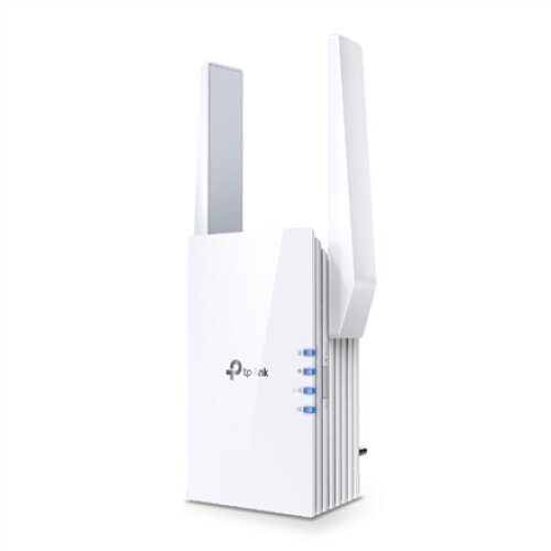 TP-LINK , Range Extender , RE605X , 802.11ax , Mesh Support No , 574+1201 Mbit/s , 10/100/1000 Mbit/s , Ethernet LAN (RJ-45) ports 1 , No mobile broadband , MU-MiMO No , Antenna type 2xExternal