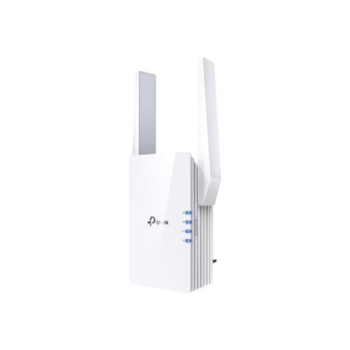 TP-LINK , Range Extender , RE605X , 802.11ax , Mesh Support No , 574+1201 Mbit/s , 10/100/1000 Mbit/s , Ethernet LAN (RJ-45) ports 1 , No mobile broadband , MU-MiMO No , Antenna type 2xExternal