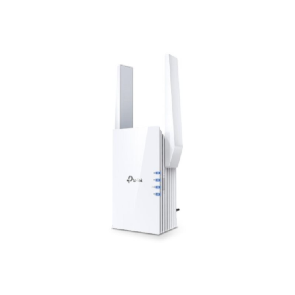 RE605X TP-LINK , Range Extender , RE605X , 802.11ax , Mesh Support No , 574+1201 Mbit/s , 10/100/1000 Mbit/s , Ethernet LAN (RJ-45) ports 1 , No mobile broadband , MU-MiMO No , Antenna type 2xExternal