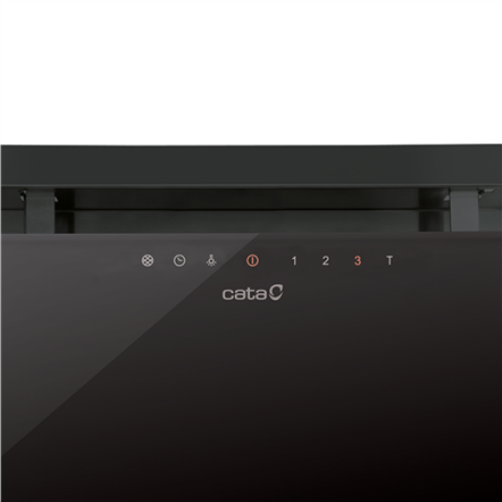 CATA , Hood , GC DUAL A 45 XGBK , Canopy , Energy efficiency class A , Width 45 cm , 820 m³/h , Touch control , LED , Black glass