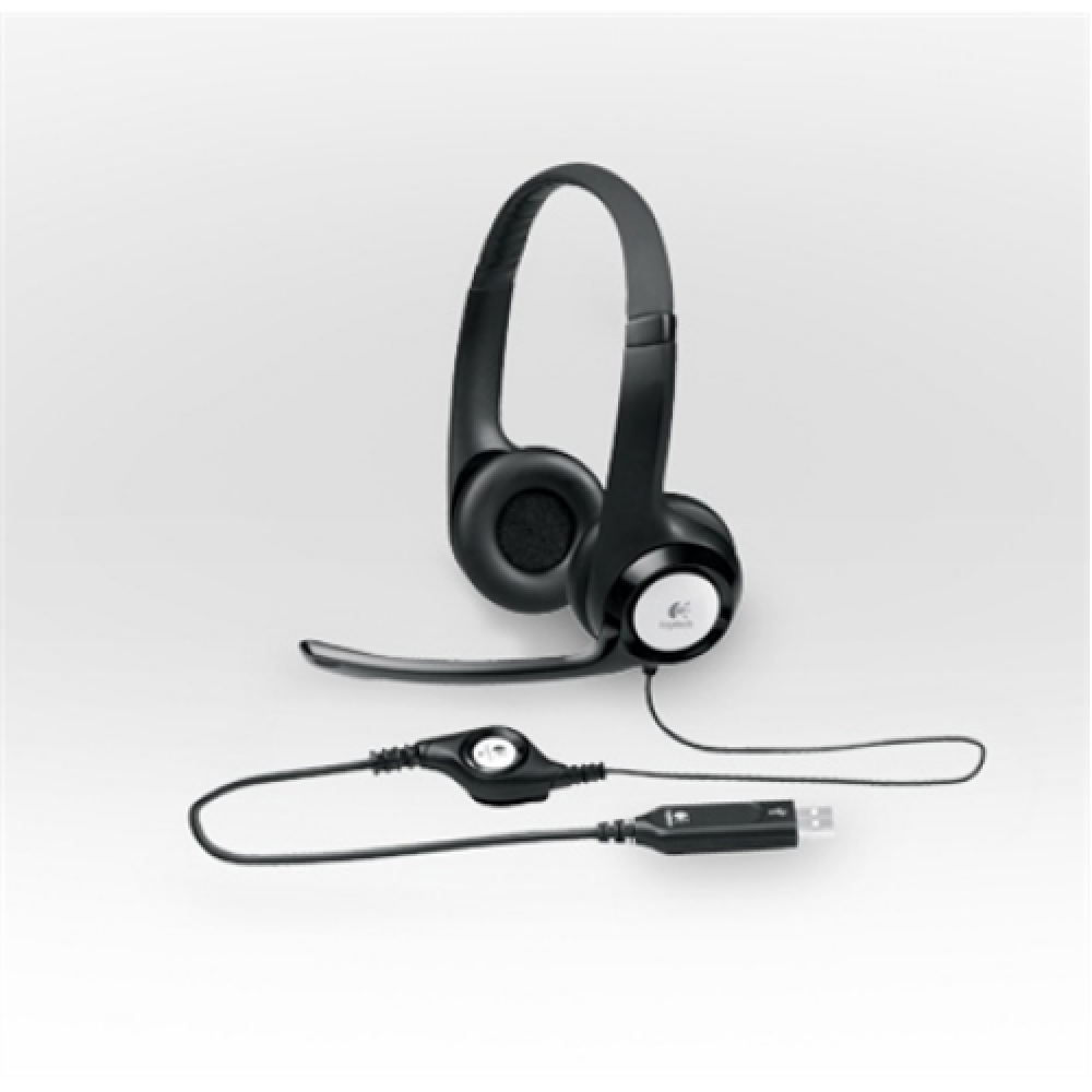 Logitech , Computer headset , H390 , Built-in microphone , USB Type-A , Black