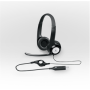 Logitech , Computer headset , H390 , Built-in microphone , USB Type-A , Black