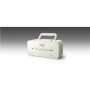 Muse Portable Bluetooth Radio CD/MP player with USB M-30BTN AUX in, White, Bluetooth
