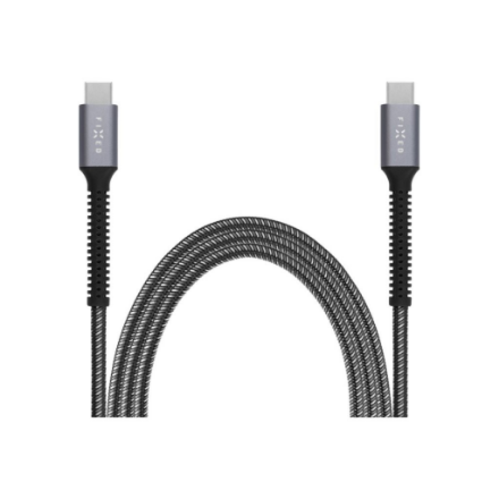 Fixed , Armor Cable USB-C/USB-C, 2 m, 240W , FIXDA-CC2-GR