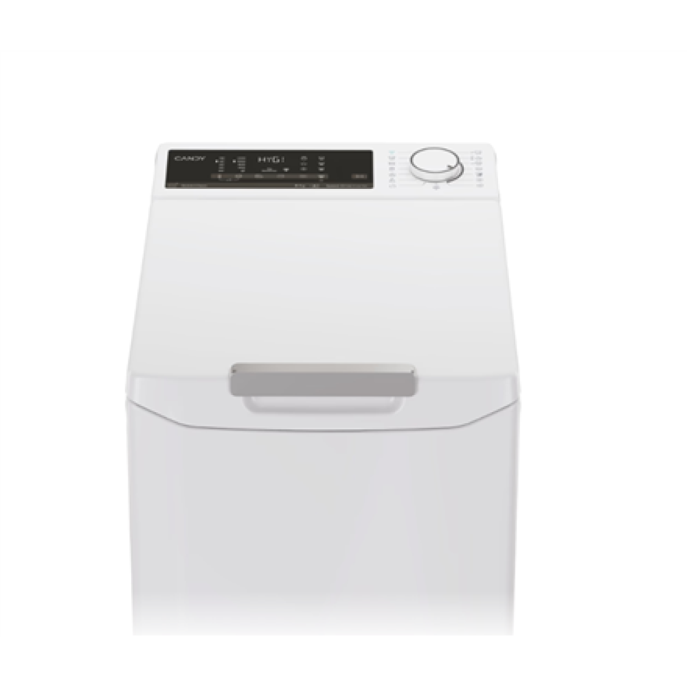 Candy Washing Machine , TCA284TM5-S , Energy efficiency class A , Top loading , Washing capacity 8 kg , 1200 RPM , Depth 60 cm , Width 41 cm , Display , Digit , White