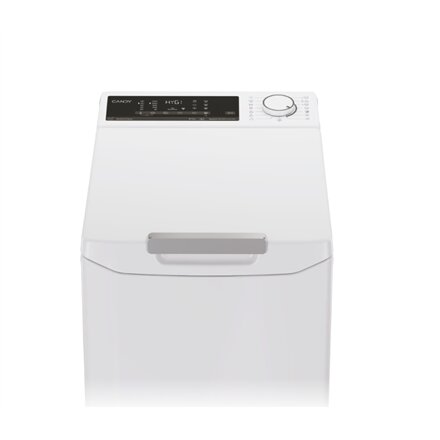 Candy , Washing Machine , TCA284TM5-S , Energy efficiency class A , Top loading , Washing capacity 8 kg , 1200 RPM , Depth 60 cm , Width 41 cm , Display , Digit , White