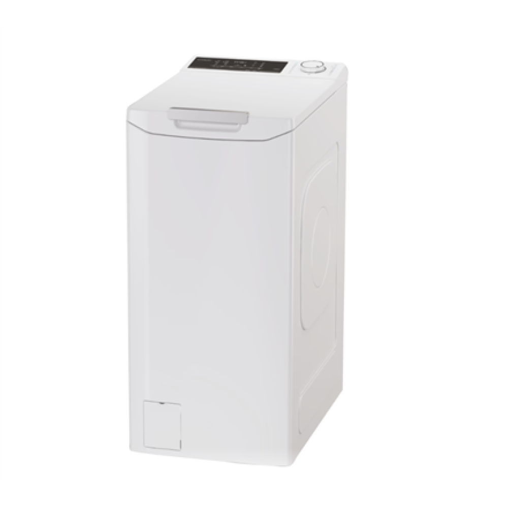 Candy Washing Machine , TCA284TM5-S , Energy efficiency class A , Top loading , Washing capacity 8 kg , 1200 RPM , Depth 60 cm , Width 41 cm , Display , Digit , White