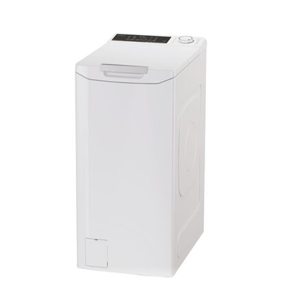 Candy , Washing Machine , TCA284TM5-S , Energy efficiency class A , Top loading , Washing capacity 8 kg , 1200 RPM , Depth 60 cm , Width 41 cm , Display , Digit , White