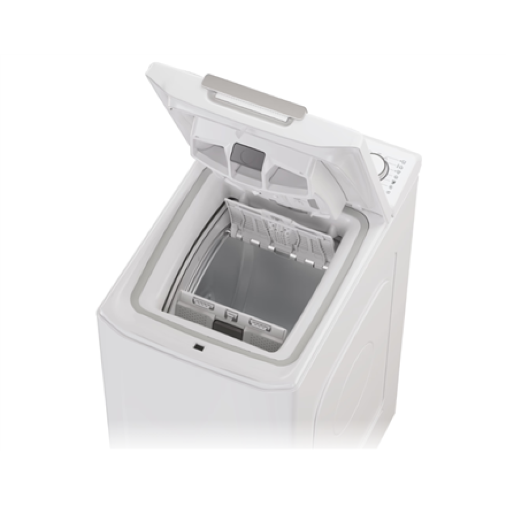 Candy Washing Machine , TCA284TM5-S , Energy efficiency class A , Top loading , Washing capacity 8 kg , 1200 RPM , Depth 60 cm , Width 41 cm , Display , Digit , White