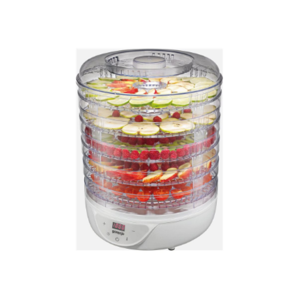 Gorenje , Food Dryer , FDK24DW , Power 380 W , Number of trays 5 , Temperature control , Integrated timer , White