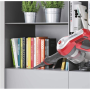 Hoover , Vacuum cleaner , HF122RH 011 , Cordless operating , Handstick and Handheld , 22 V , Operating time (max) 40 min , Silver/Red