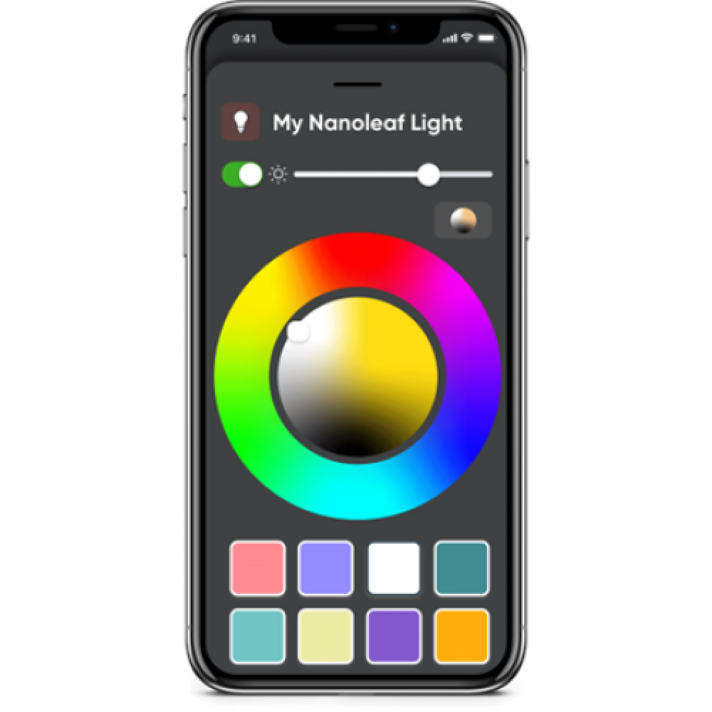 Nanoleaf Essentials Smart A19 Bulb 1100Lm RGBCW, 2700K-6500K, 120V-240V, E27 E27 9 W RGBCW Bluetooth, Thread