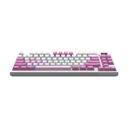 MSI FORGE GK600 TKL WIRELESS VIOLET , Gaming keyboard , Wireless , US , Mechanical Linear