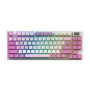MSI FORGE GK600 TKL WIRELESS VIOLET , Gaming keyboard , Wireless , US , Mechanical Linear