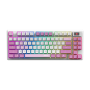 MSI FORGE GK600 TKL WIRELESS VIOLET , Gaming keyboard , Wireless , US , 2.4 GHz Wireless, Bluetooth, USB 2.0 , Mechanical Linear