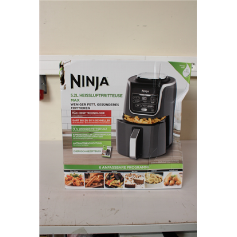 SALE OUT. NINJA AF160 Air fryer Deluxe NINJA DAMAGED PACKAGING