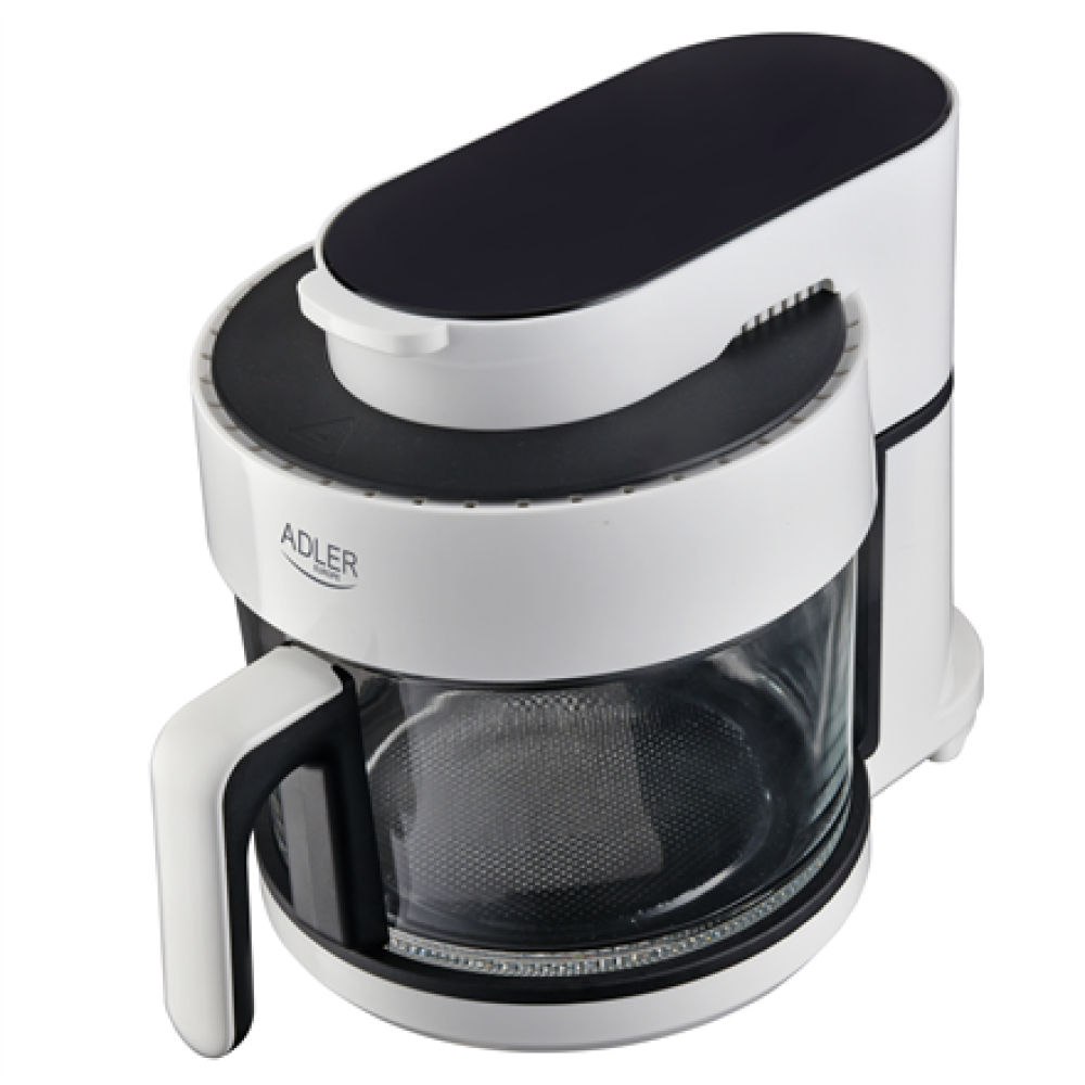 Adler Air Fryer Oven with Glass Bowl , AD 6316 , Power 1200 W , Capacity 3 L , Convection , White/Black