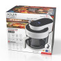 Adler Air Fryer Oven with Glass Bowl , AD 6316 , Power 1200 W , Capacity 3 L , Convection , White/Black