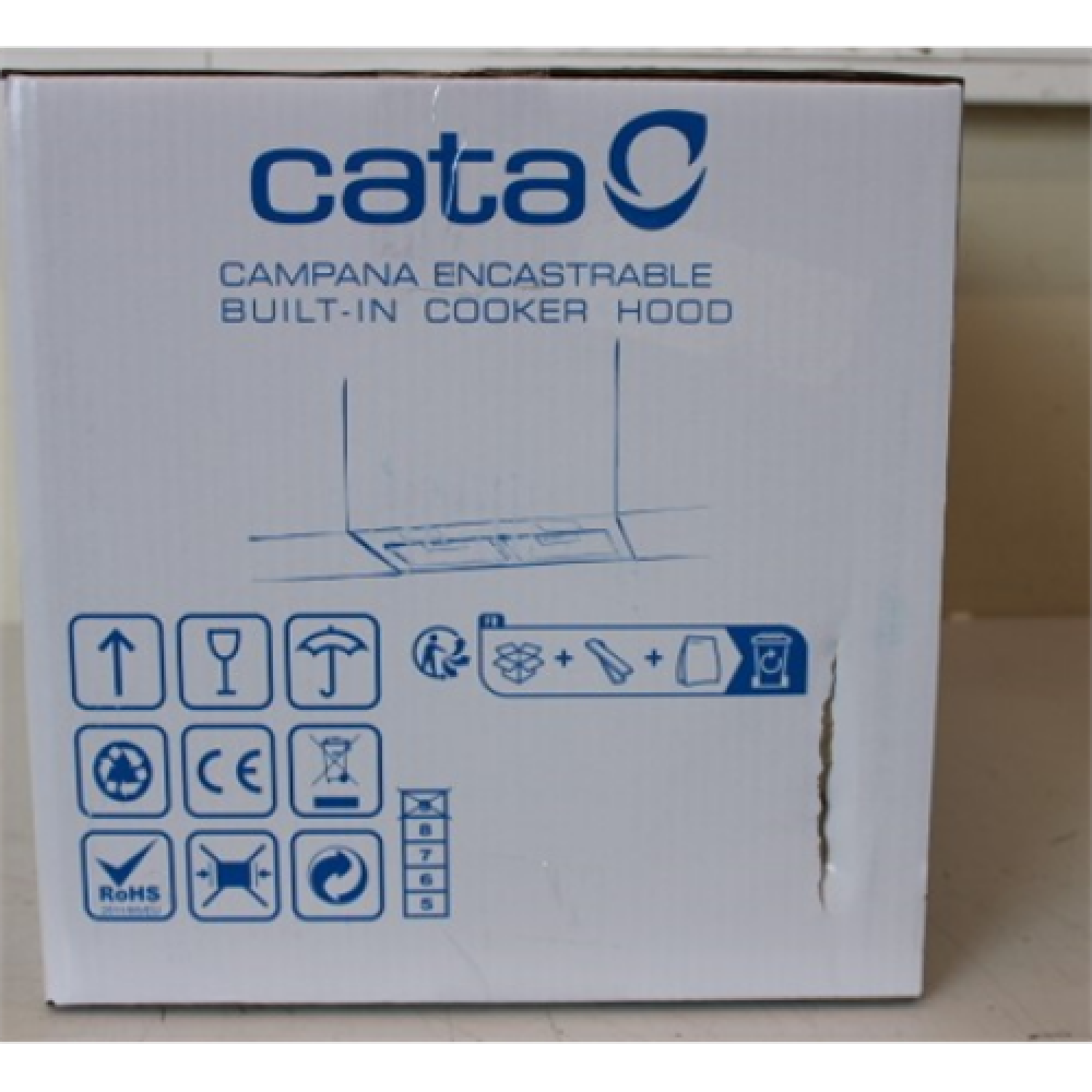 SALE OUT. CATA GT-PLUS 45 BK /M Hood, Energy efficiency class C, Max 645 m³/h, Black , CATA Hood , GT-PLUS 45 BK /M , Canopy , Energy efficiency class C , Width 60 cm , 645 m³/h , Mechanical control , LED , Black , DAMAGED PACKAGING