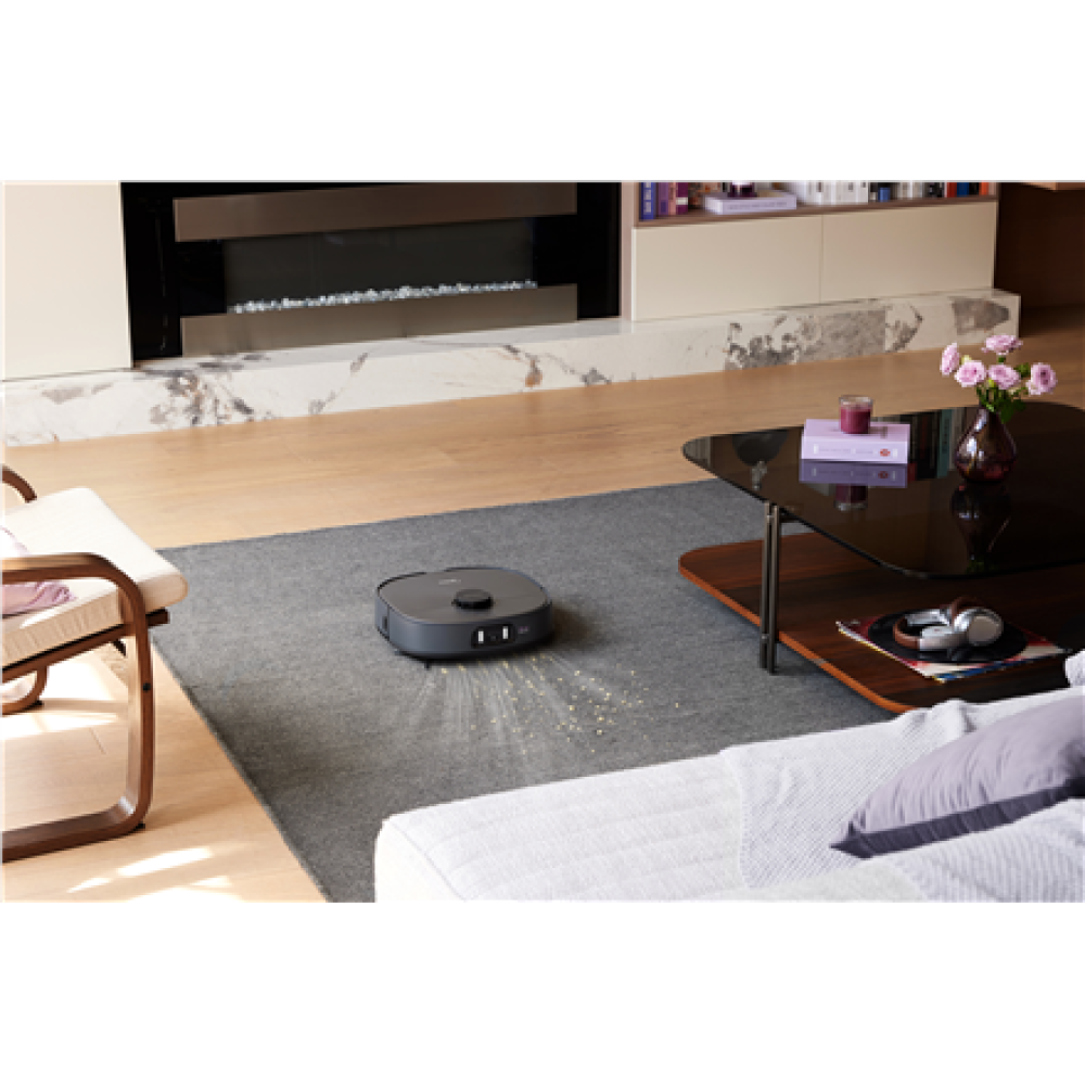 Midea V15 Robot Vacuum Cleaner, White , Midea Robot Vacuum Cleaner , V15 , Wet&Dry , 16200 Pa , Black