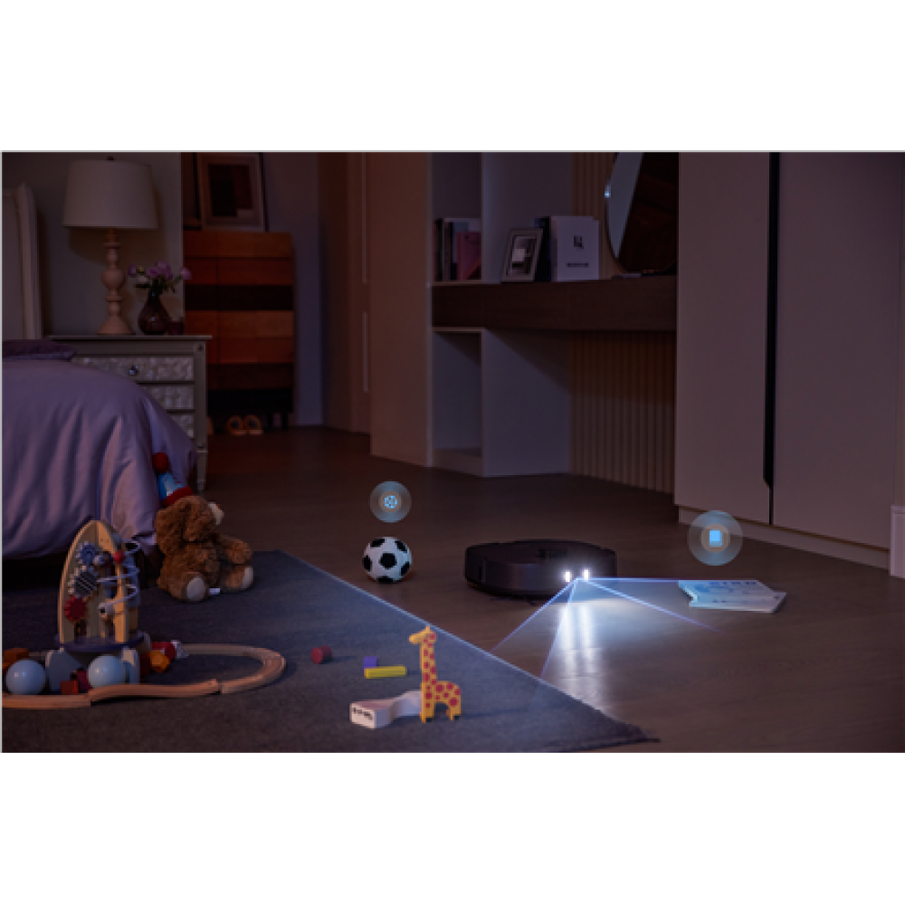 Midea V15 Robot Vacuum Cleaner, White , Midea Robot Vacuum Cleaner , V15 , Wet&Dry , 16200 Pa , Black